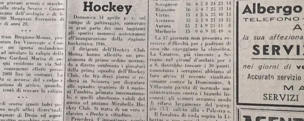 Monza, la stampa annuncia la ripresa della stagione 1946