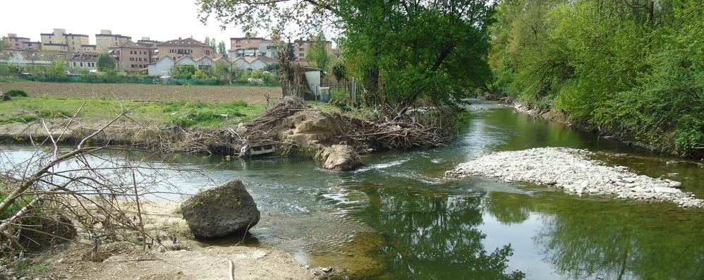 La nuova ansa del fiume Lambro a Monza