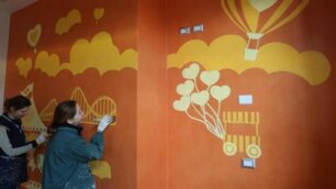 Monza, lìOspedale della mamma e del bambino: la stanza decorata dai coniugi Montolivo, tra i testimonial dell’iniziativa