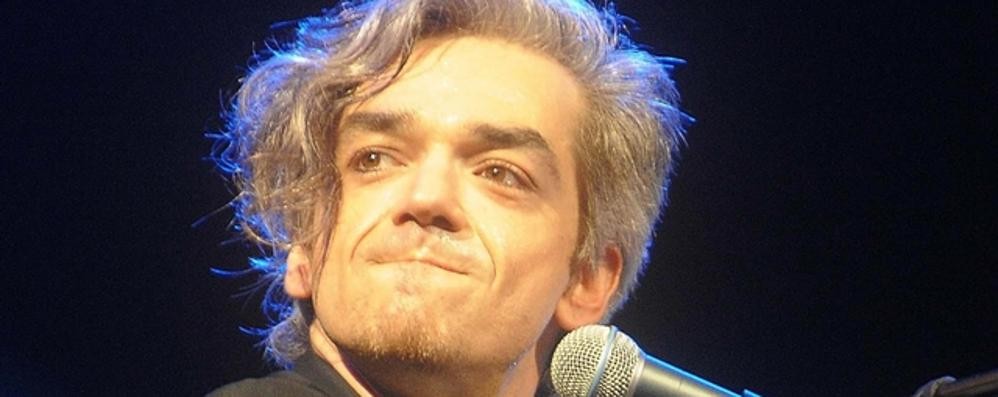 Il cantante Morgan