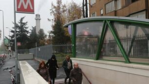 Milano- Il capolinea della metropolitana a Bignami (Foto Radaelli)