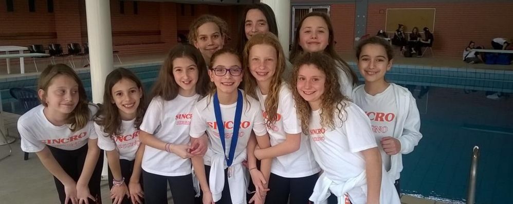 Nuoto sincronizzato Seregno, il «Saini» premia i talenti di domani