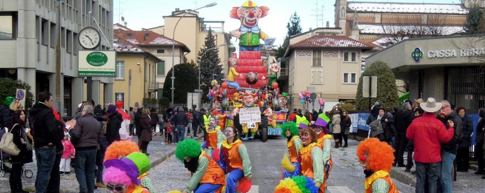 Una sfilata di carnevale