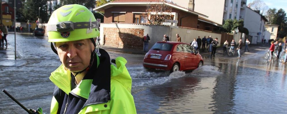 Monza, la mattina dopo l’ondata di piena del Lambro a novembre