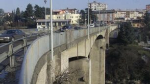 Il ponte sull’Adda tra Trezzo e Capriate San Gervasio