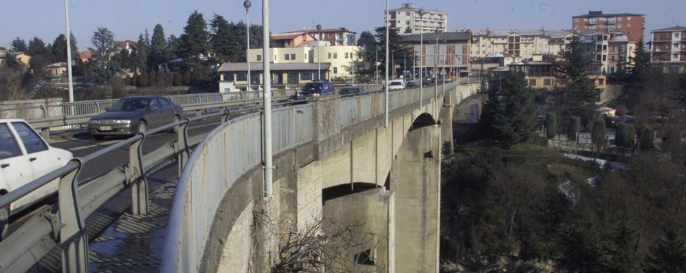 Il ponte sull’Adda tra Trezzo e Capriate San Gervasio