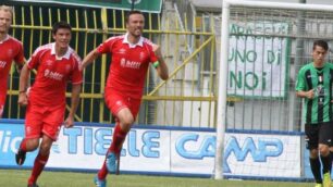 Monza-Pordenone, ritorno dei play out di Lega pro: Omar Torri festeggia il primo gol