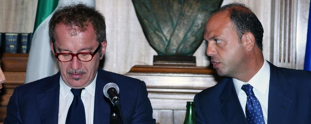 Roberto Maroni e Angelino Alfano