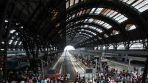 La stazione centrale di Milano