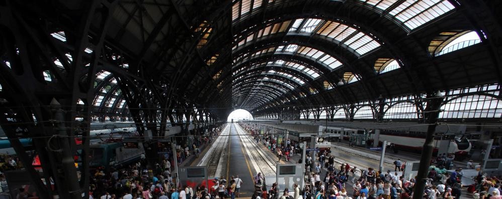 La stazione centrale di Milano