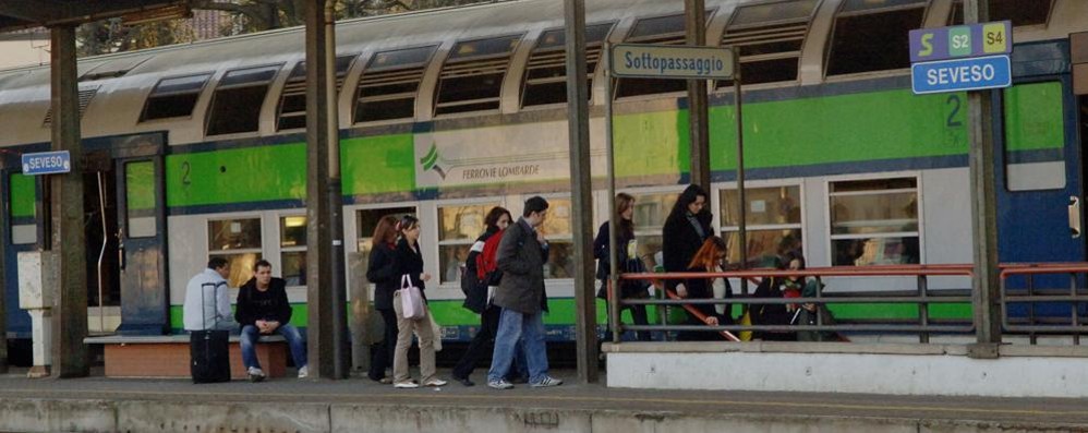 La stazione ferroviaria di Seveso