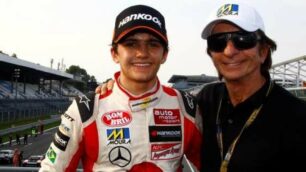 Fittipaldi con il nipote Emerson