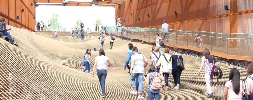 Il padiglione brasiliano di Expo 2015 (foto Eva Alberti)