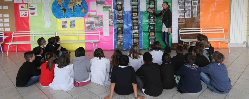 Studenti a scuola