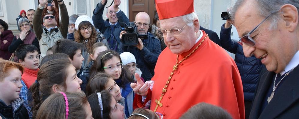 Il Cardinale Scola a Sant’Albino