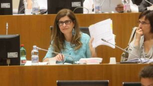 L’assessore Debora Donvito in consiglio comunale a Monza