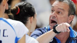 Il coach della Nazionale femminile di volley Marco Bonitta
