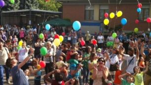 La festa dei popoli dei 2015:la  messa con don Albino Bizzotto