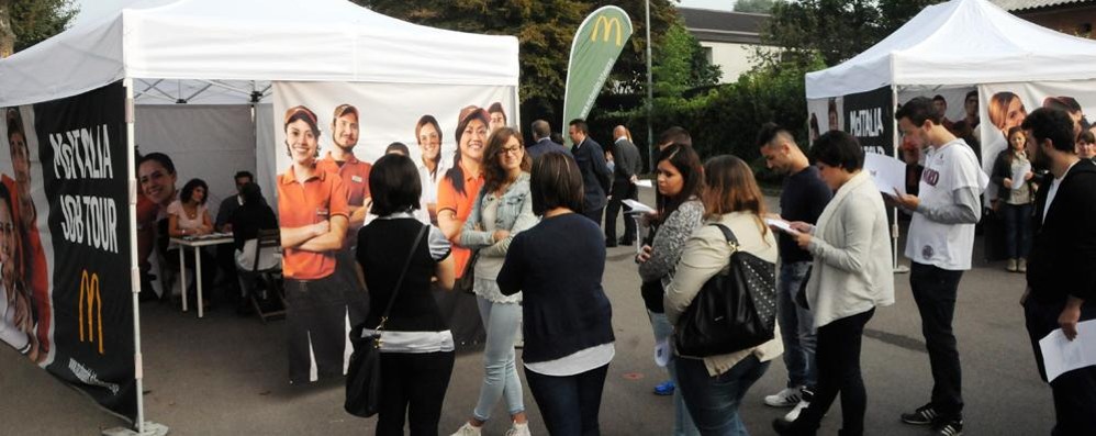 Le selezioni dello scorso ottobre a Verano Brianza