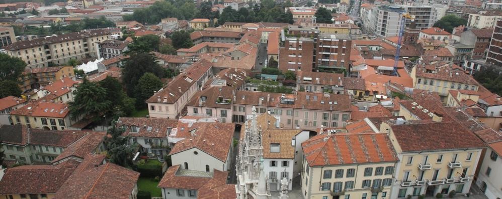 Una panoramica di Monza