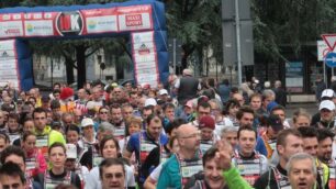 Il via della 10K open edizione 2014