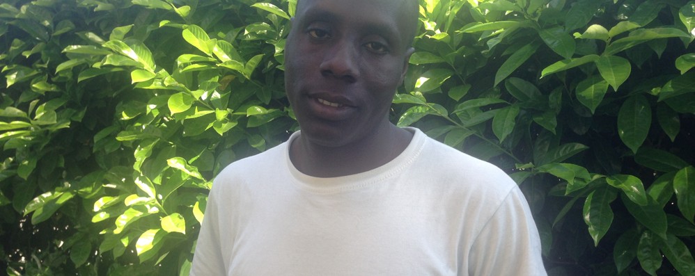 Ousman Sacko, 26enne profugo in attesa dello status di rifugiato
