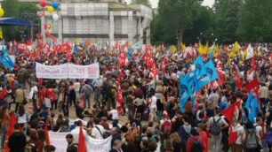 La rappresentanza di Monza e Brianza allo sciopero generale della scuola