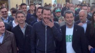 Seregno, Salvini benedice il candidato di Fi ma attacca: «Noi prima forza d’opposizione»