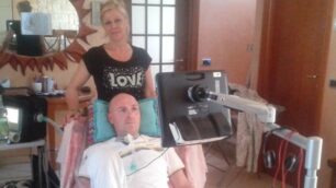Cesano Maderno: Immacolata Tallarico e il compagno Tony Laganà, malato di sla