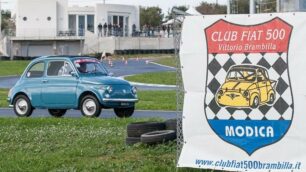 Le Fiat 500 sul circuito modicano