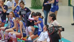 Pallavolo, finale gara 2 promozione: Saugella Monza - Vicenza 2 - 3