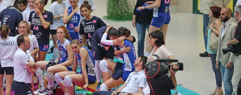 Pallavolo, finale gara 2 promozione: Saugella Monza - Vicenza 2 - 3