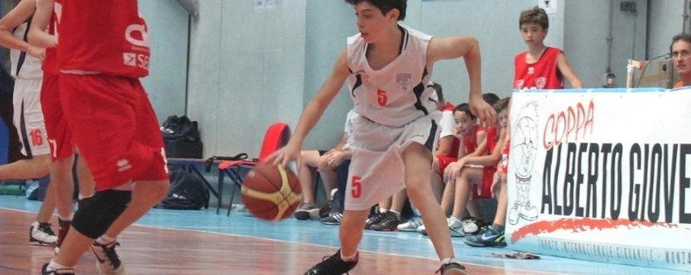 Basket giovanile internazionale a Monza con la Coppa Alberto Giove