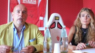 I curatori fallimentari del Calcio Monza, Giuseppe Nicosia ed Elisabetta Brugnoni