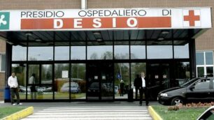 L’ingresso dell'ospedale di Desio