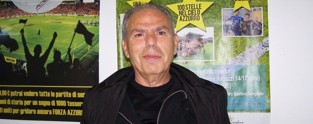 Calcio, il presidente del Seregno Paolo Di Nunno