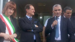 La cerimonia d’inaugurazione del nuovo sportello Asl