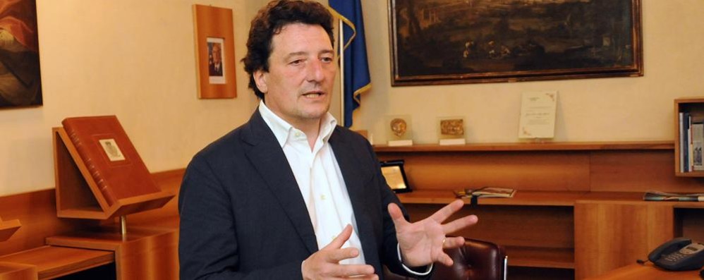 Il presidente della provincia di MOnza, Gigi Ponti