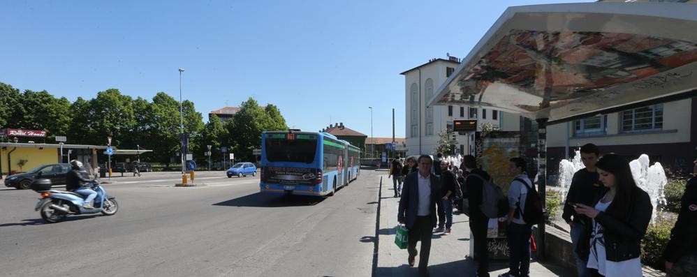 Un autobus a Monza