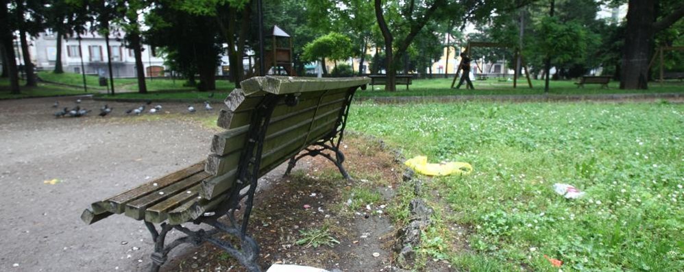 I giardini di via Visconti a Monza