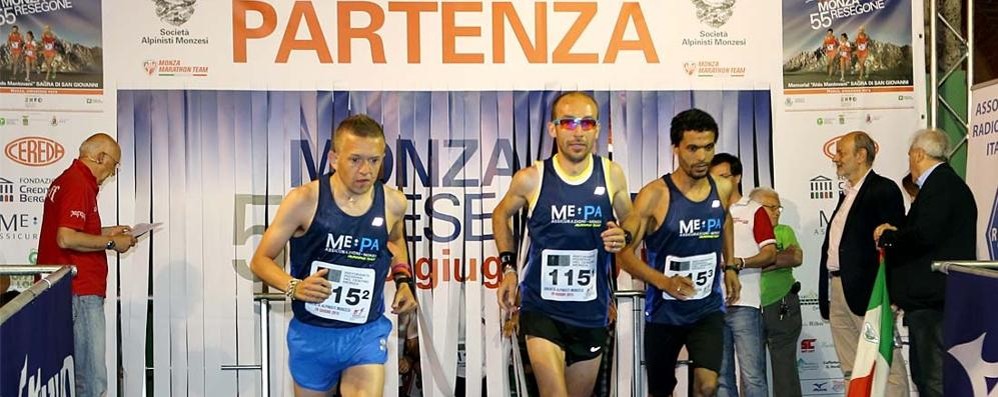 Monza-Resegone 2015: la terna MePa, vincitrice della classifica assoluta col nuovo record