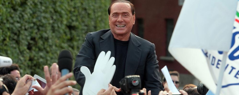 Silvio Berlusconi ad Arcore