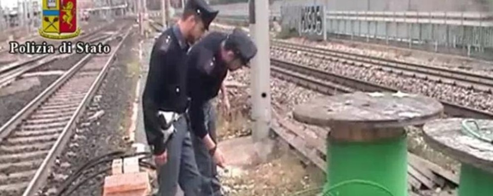 Le indagini sono state svolte dagli agenti della polizia ferroviaria