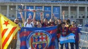 Ruggiero Torraco juventino  di Varedo, a Berlino in bicicletta per la finale di Champions League