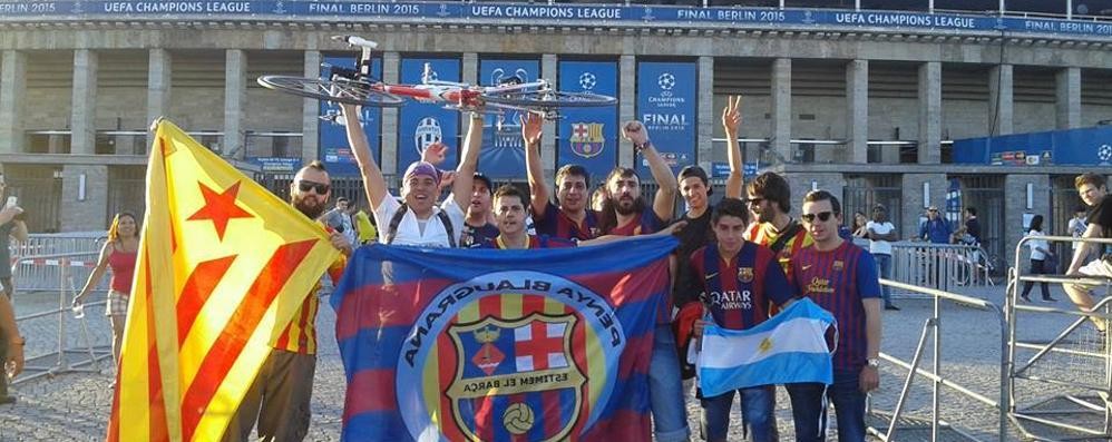 Ruggiero Torraco juventino  di Varedo, a Berlino in bicicletta per la finale di Champions League