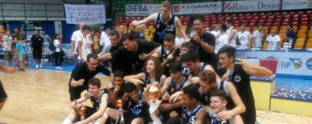 Basket, finali nazionali under 15 a Desio: la Stella Azzurra campione d'Italia (foto facebook)
