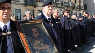 Le Guardie d’onore del Pantheon a Monza