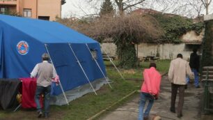 Monza, profughi al centro di via Spallanzani