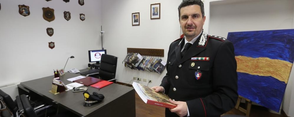 Il capitano dei Carabinieri Nucleo tutela patrimonio culturale Francesco Provenza