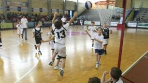 Il minisbasket a Monza qualche anno fa